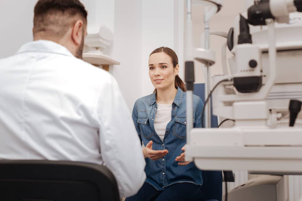 Doctor patient consultation