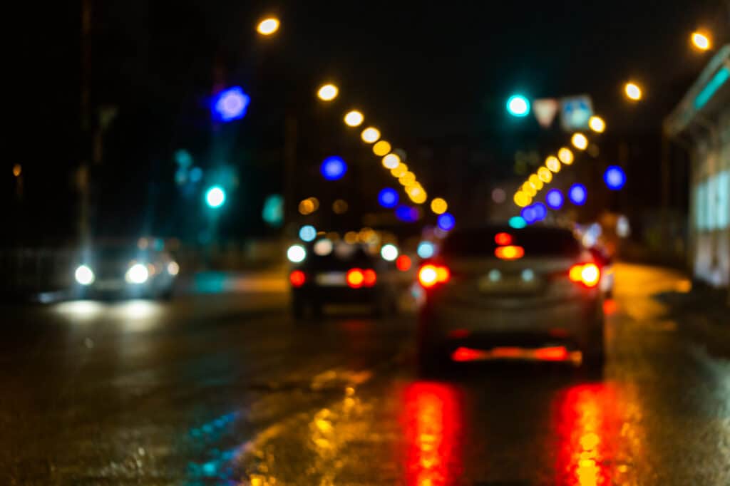 Night driving vision